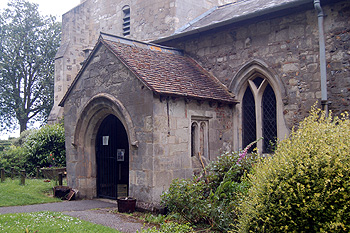 The south porch June 2012